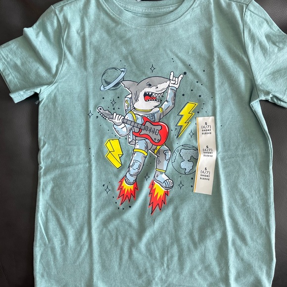 Cat & Jack Other - Cat & Jack Boys Shark Tee